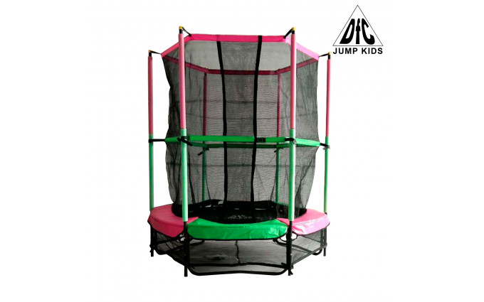 Батут DFC JUMP KIDS 55" зел/роз